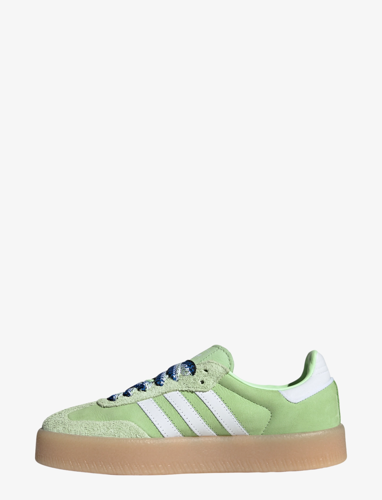 adidas Originals - SAMBAE W - låga sneakers - segrsp/ftwwht/wonblu - 2
