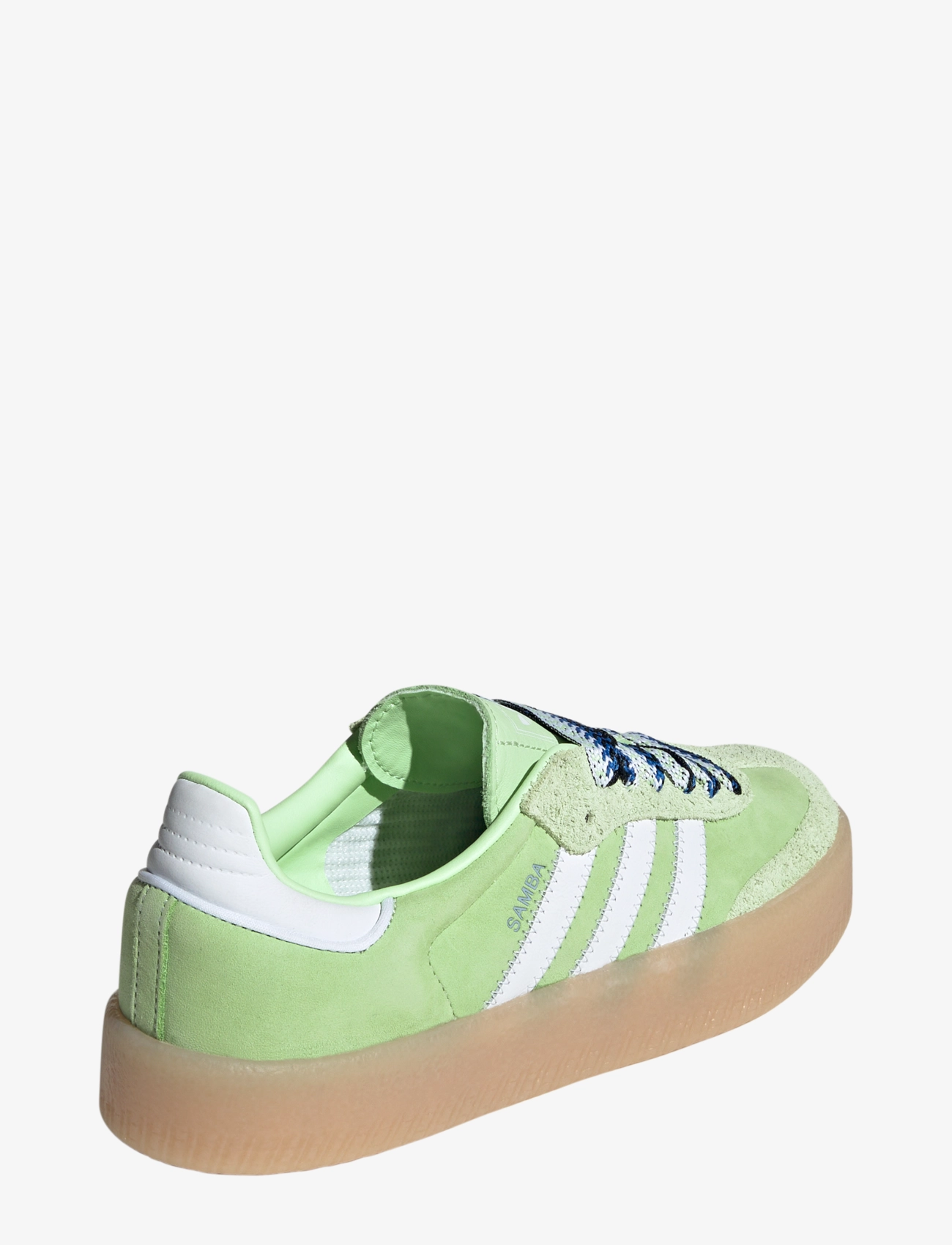 adidas Originals - SAMBAE W - låga sneakers - segrsp/ftwwht/wonblu - 3