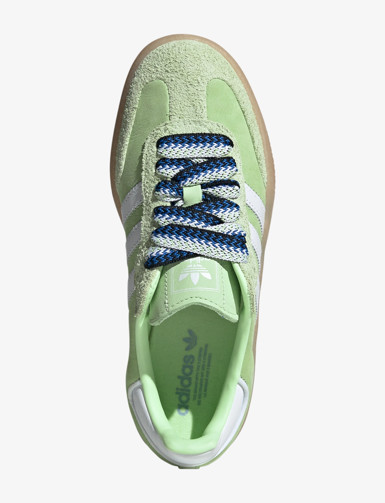 adidas Originals - SAMBAE W - låga sneakers - segrsp/ftwwht/wonblu - 4