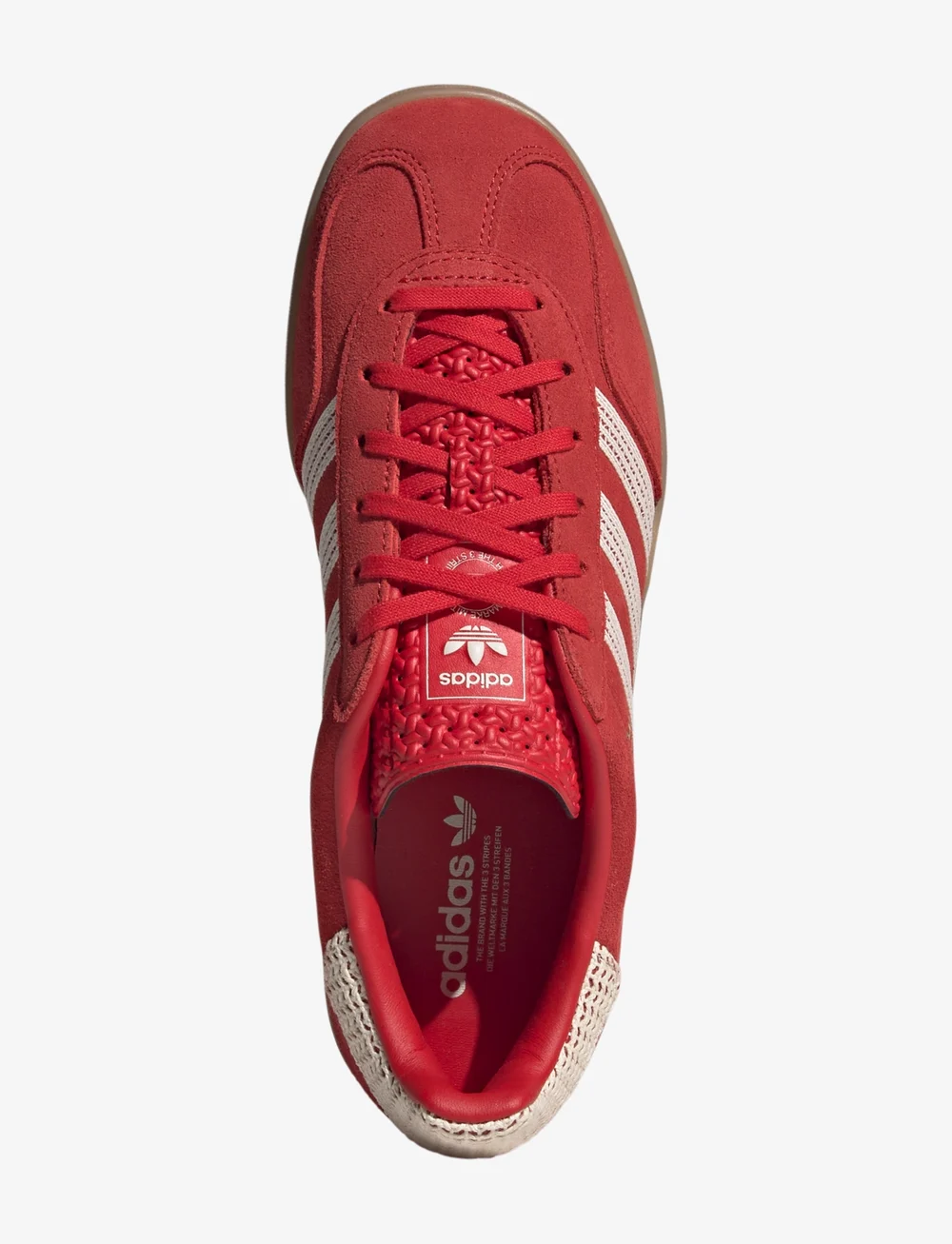 adidas Originals - GAZELLE INDOOR W - niedrige sneakers - betsca/wonwhi/gum3 - 4