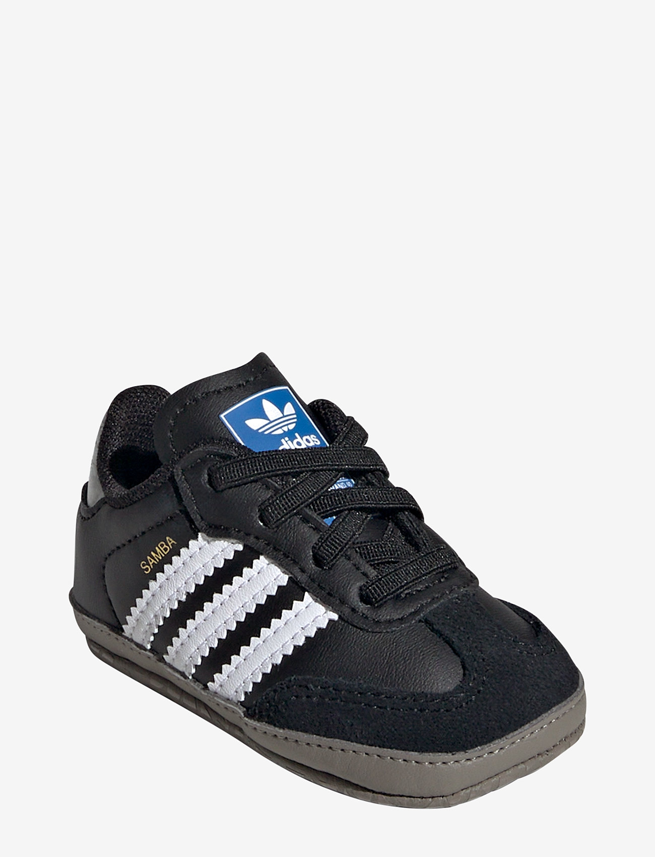 adidas Originals - SAMBA CRIB - låga sneakers - cblack/ftwwht/blubir - 0