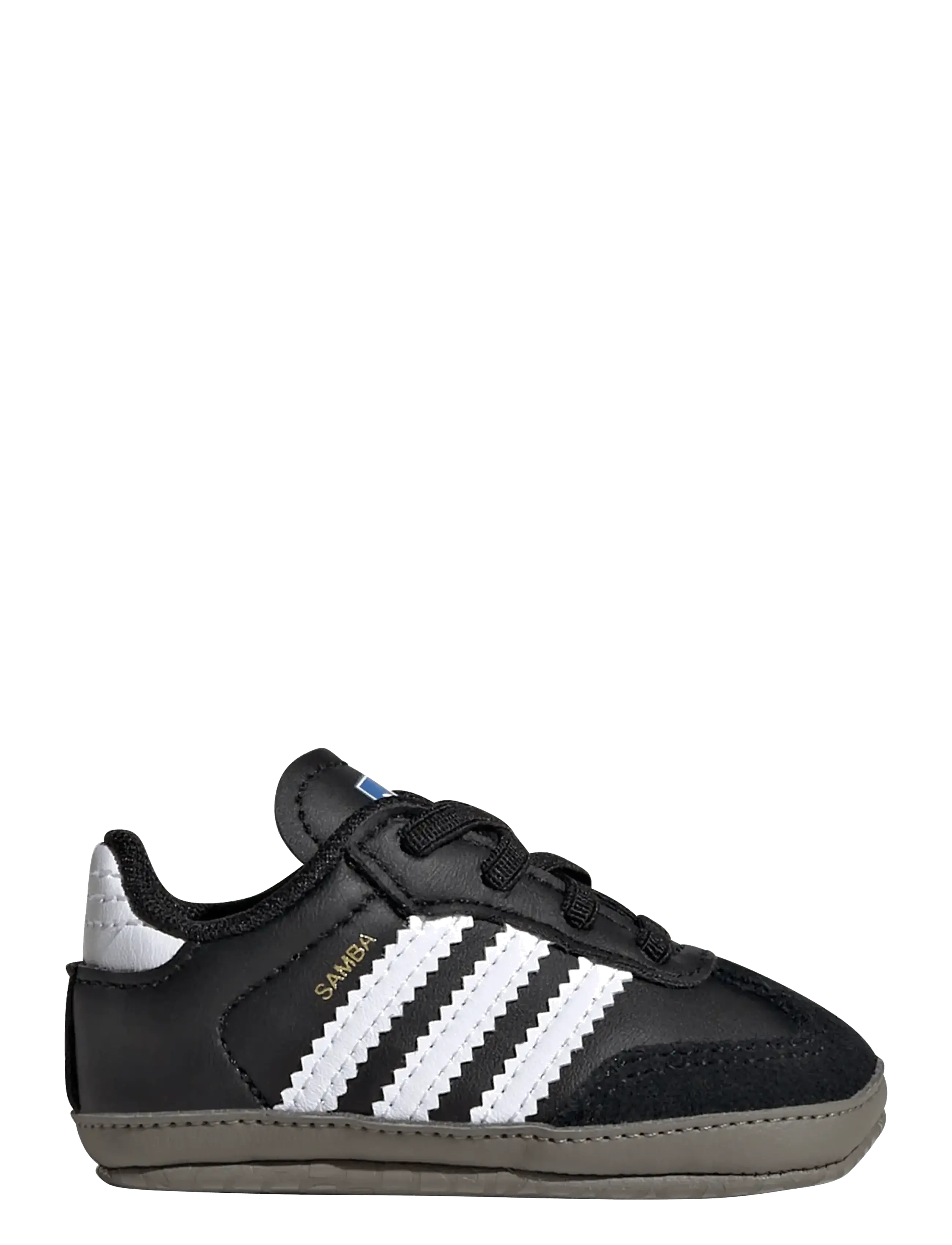 adidas Originals - SAMBA CRIB - lave sneakers - cblack/ftwwht/blubir - 1