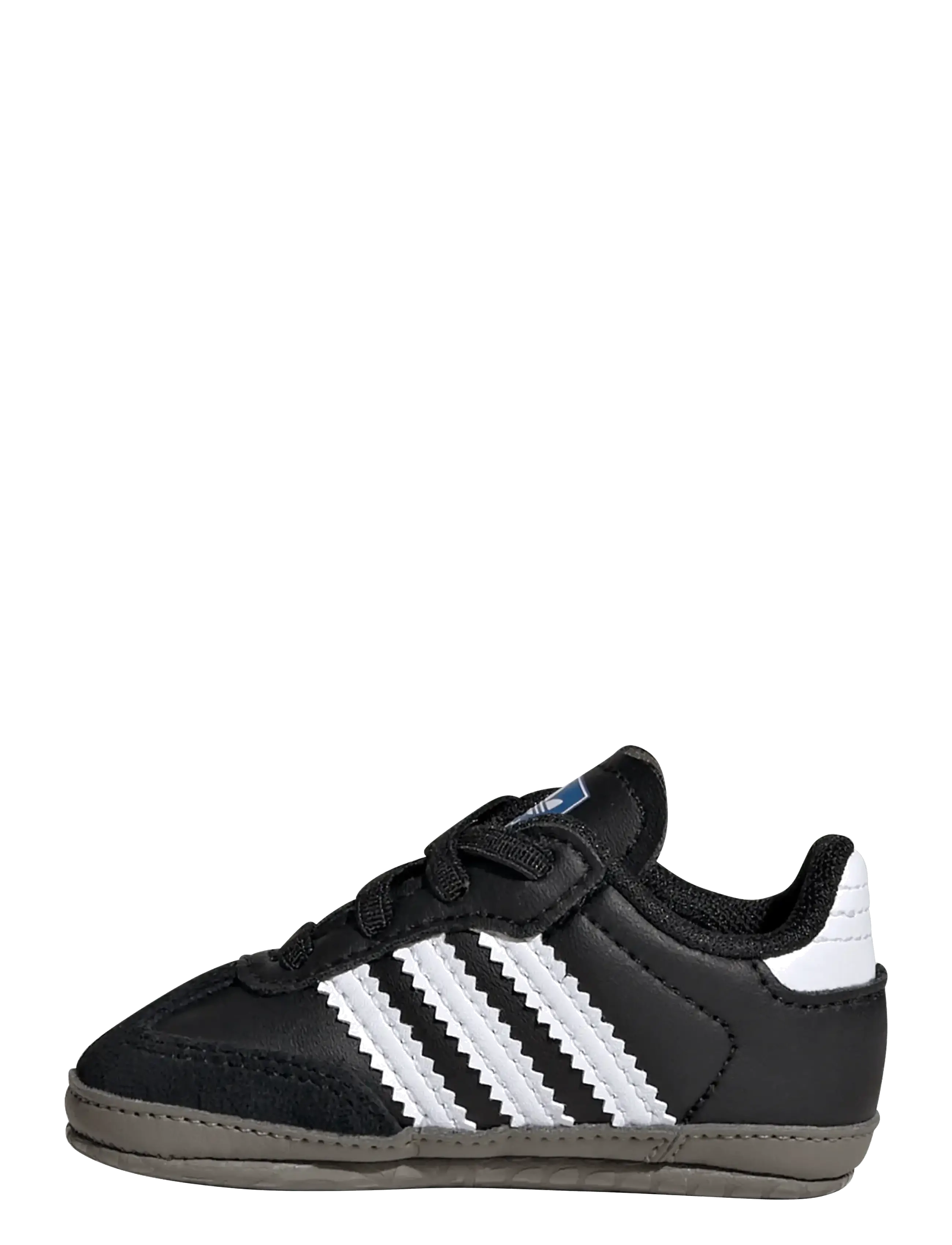 adidas Originals - SAMBA CRIB - lave sneakers - cblack/ftwwht/blubir - 2