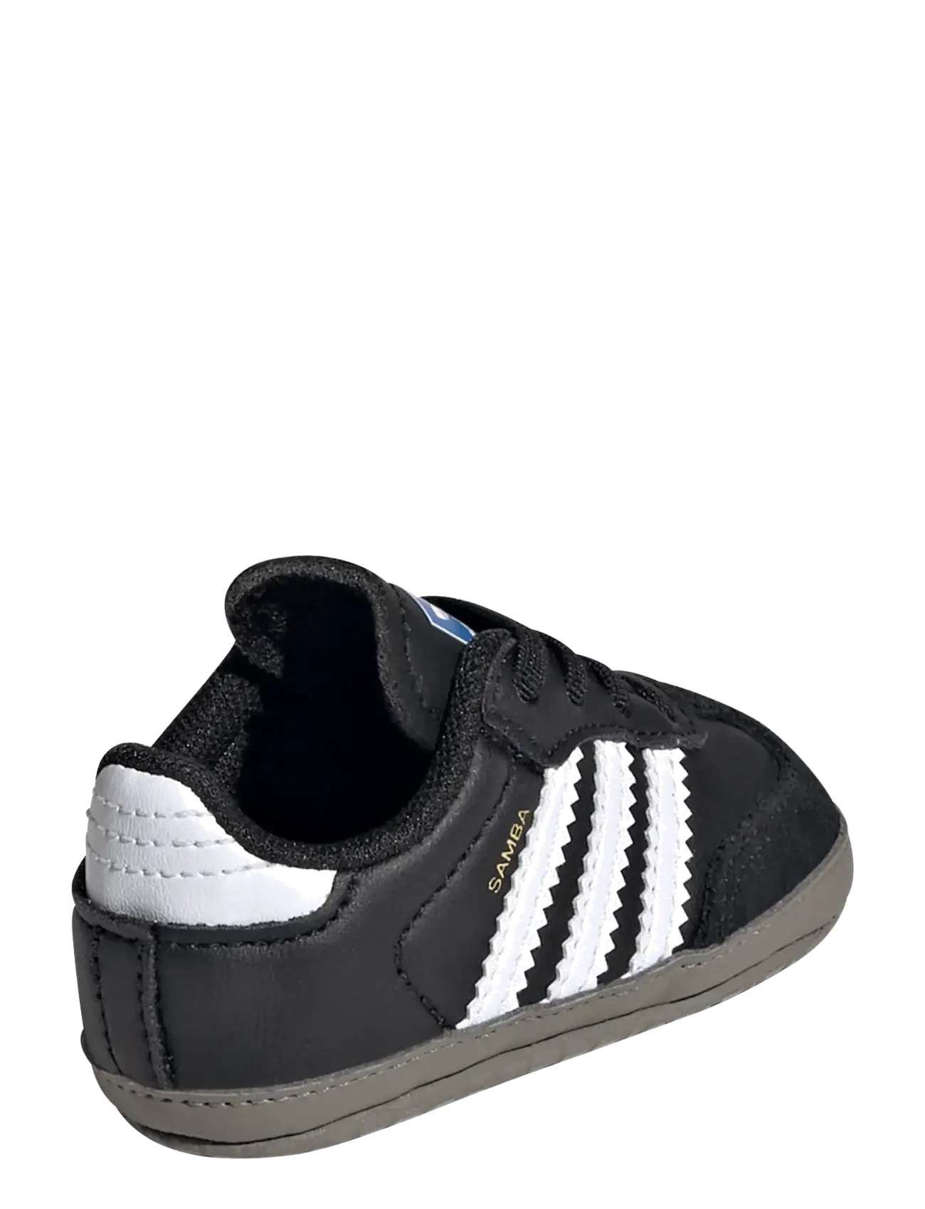 adidas Originals - SAMBA CRIB - lave sneakers - cblack/ftwwht/blubir - 3
