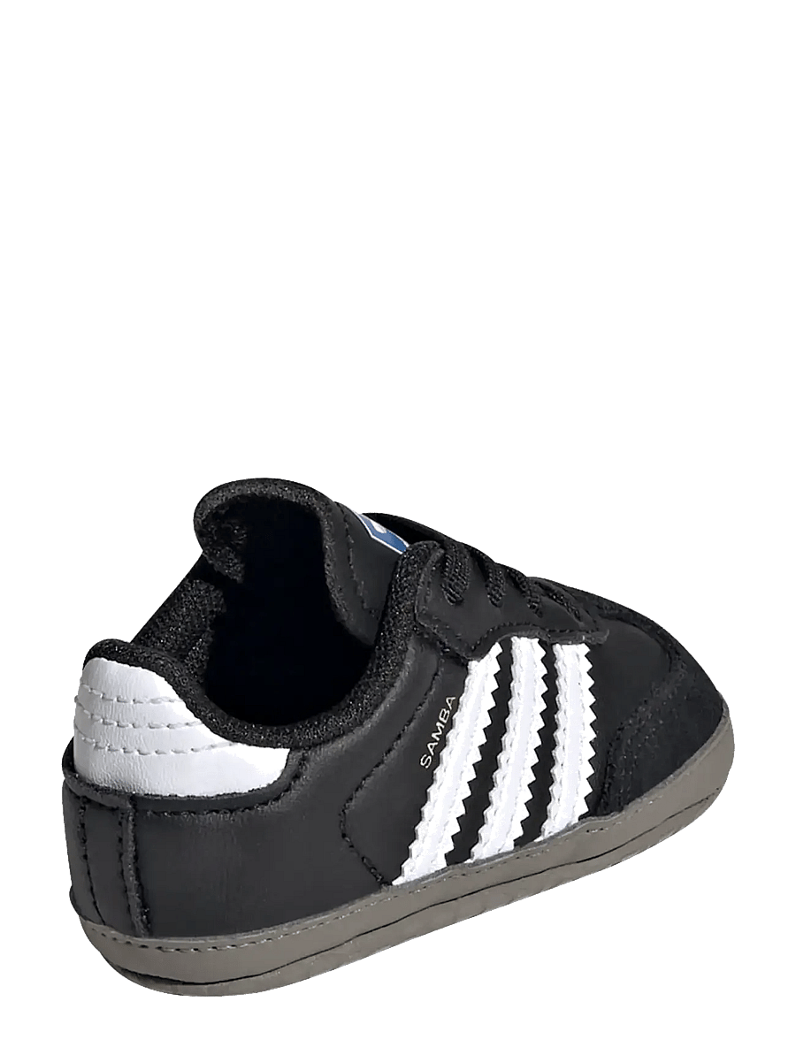 adidas Originals - SAMBA CRIB - niedriger schnitt - cblack/ftwwht/blubir - 3