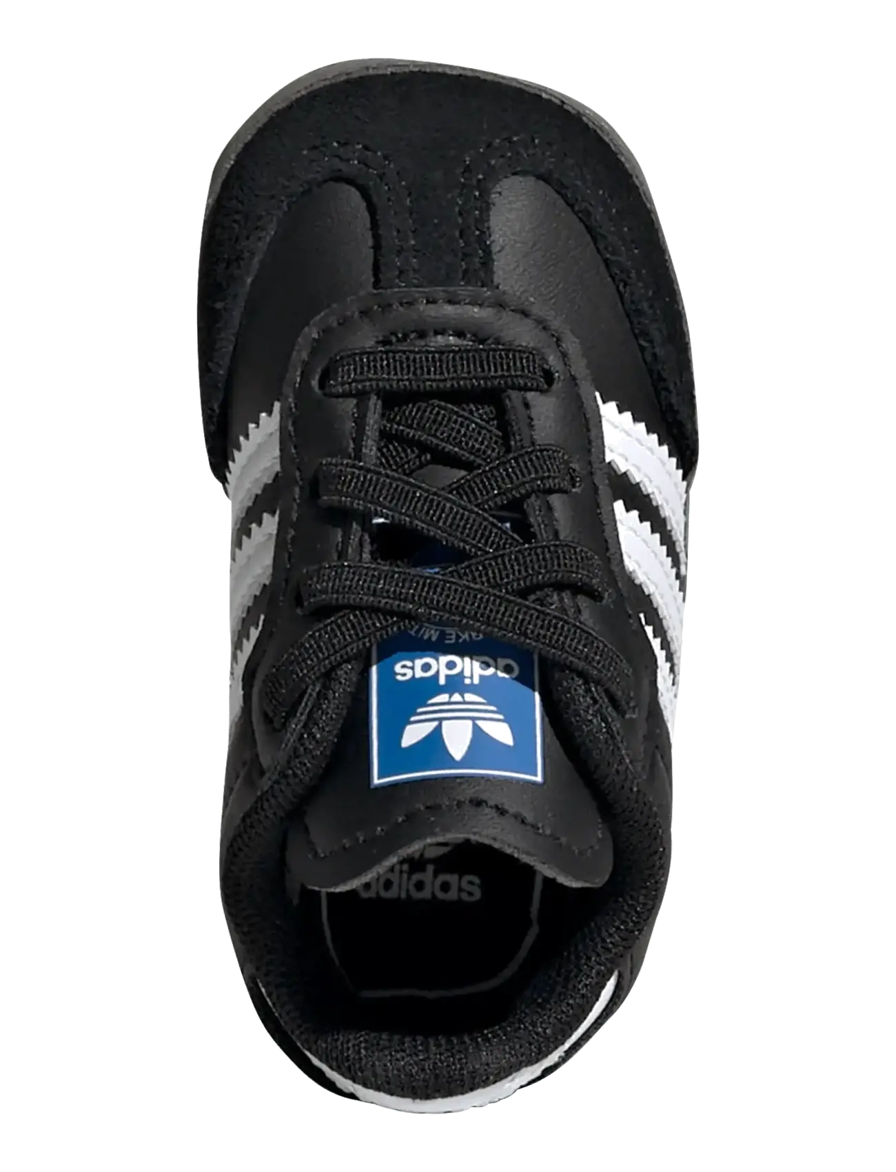 adidas Originals - SAMBA CRIB - lave sneakers - cblack/ftwwht/blubir - 4
