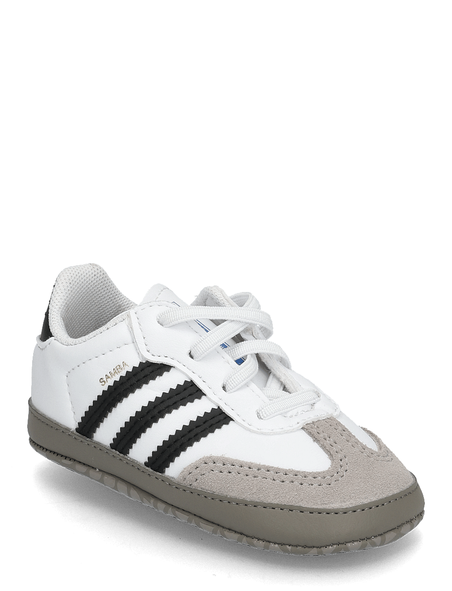 adidas Originals - SAMBA CRIB - niedriger schnitt - ftwwht/cblack/cgrani - 0