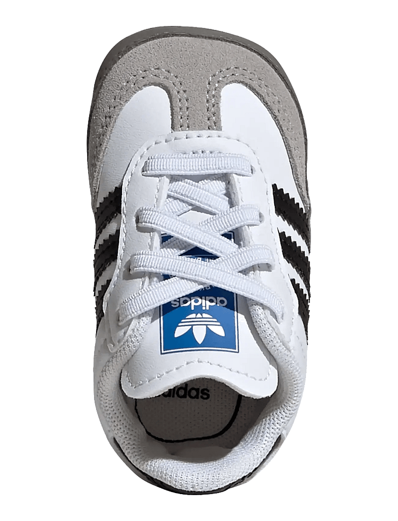 adidas Originals - SAMBA CRIB - niedriger schnitt - ftwwht/cblack/cgrani - 4