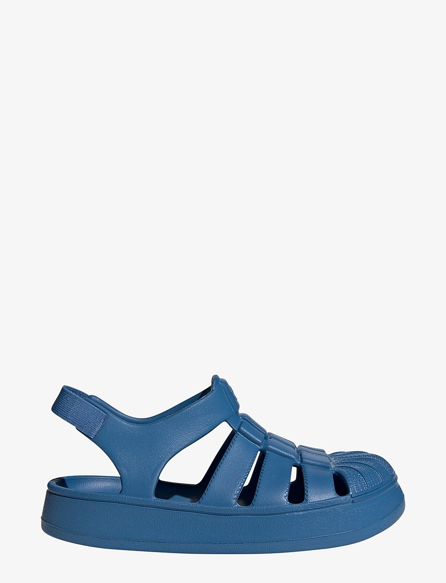 adidas Originals - SUPERSTAR SANDAL C - jalanõud - focblu/focblu/focblu - 1