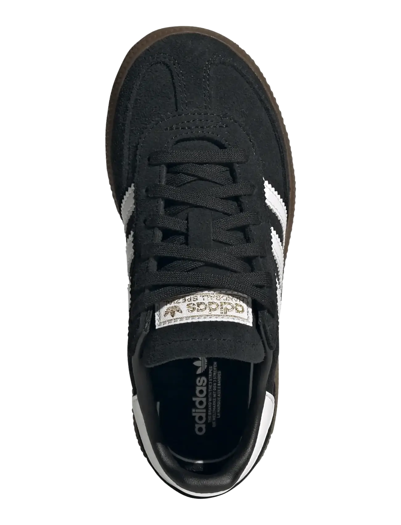 adidas Originals - HANDBALL SPEZIAL C - przed kostkę - cblack/ftwwht/gum5 - 4