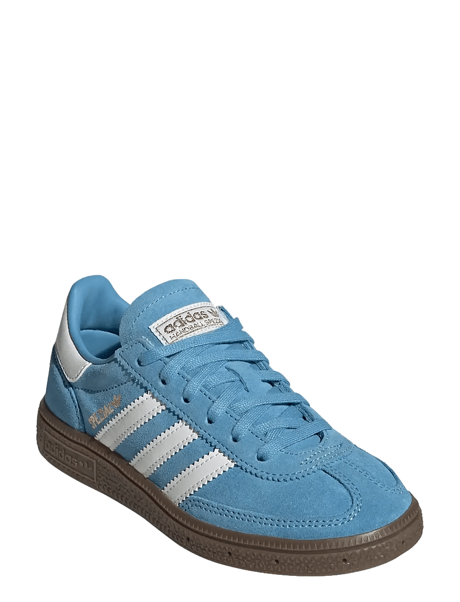 adidas Originals - HANDBALL SPEZIAL C - lave sneakers - ltblue/ftwwht/gum5 - 0