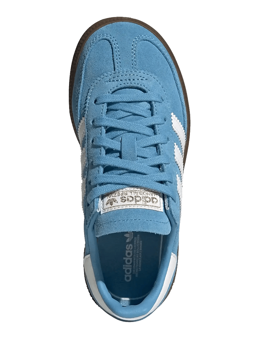 adidas Originals - HANDBALL SPEZIAL C - lave sneakers - ltblue/ftwwht/gum5 - 4