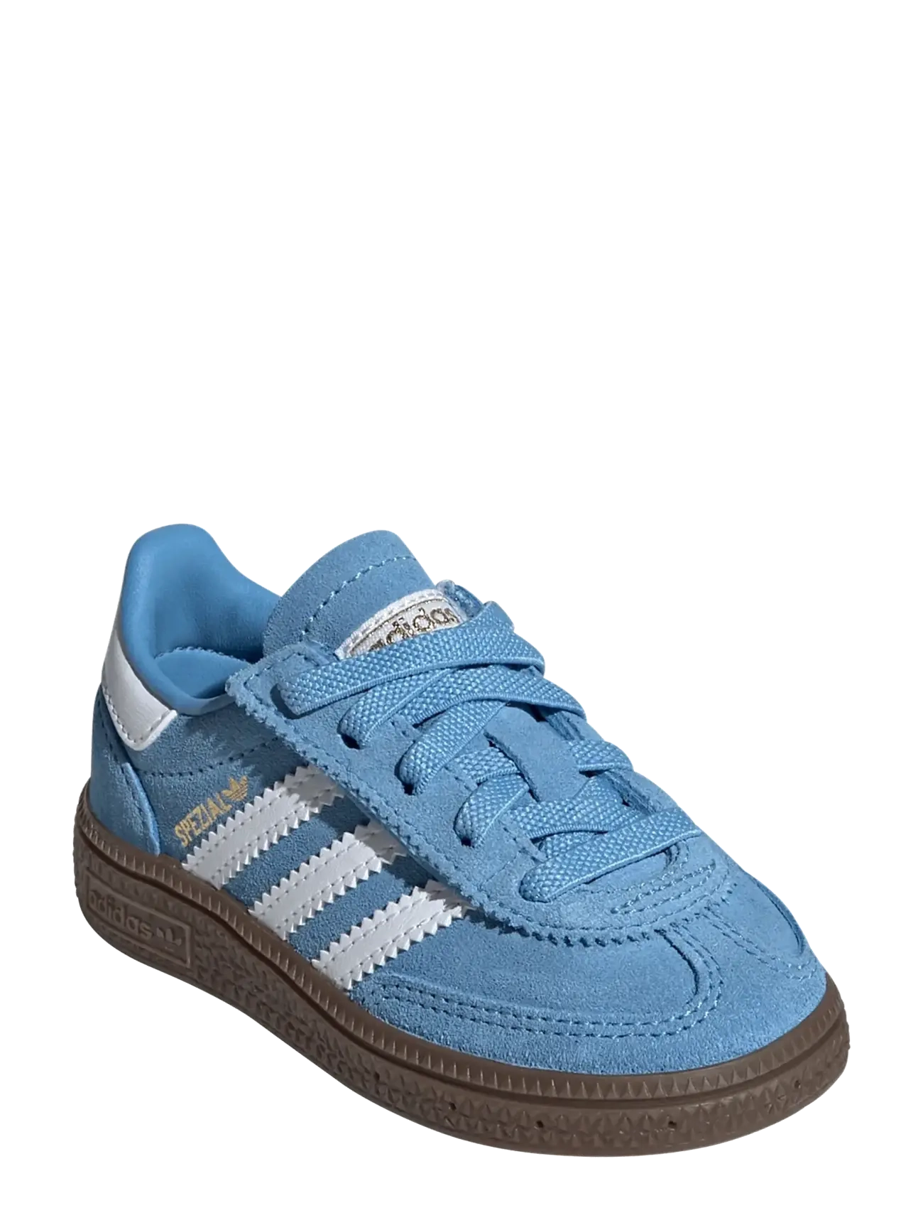 adidas Originals HANDBALL SPEZIAL CF EL I - Pre-walkers - LTBLUE/FTWWHT/GUM5 / blue