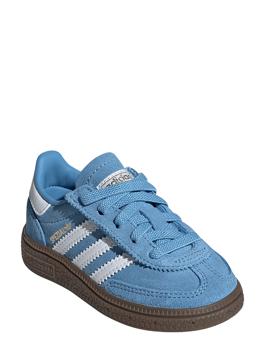 adidas Originals - HANDBALL SPEZIAL CF EL I - lave sneakers - ltblue/ftwwht/gum5 - 0