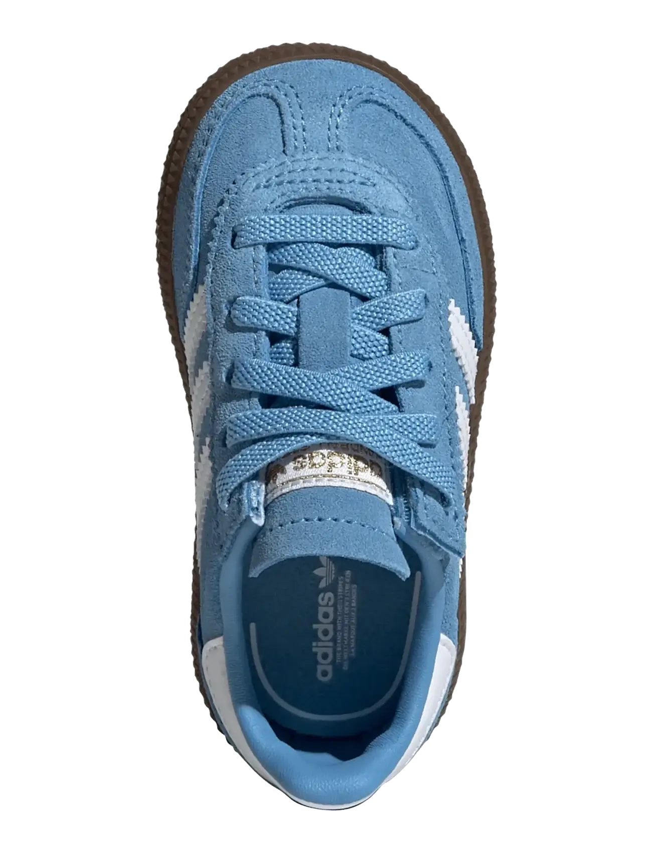 adidas Originals - HANDBALL SPEZIAL CF EL I - lave sneakers - ltblue/ftwwht/gum5 - 4