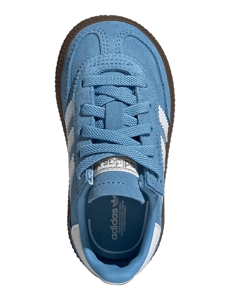adidas Originals - HANDBALL SPEZIAL CF EL I - lave sneakers - ltblue/ftwwht/gum5 - 4