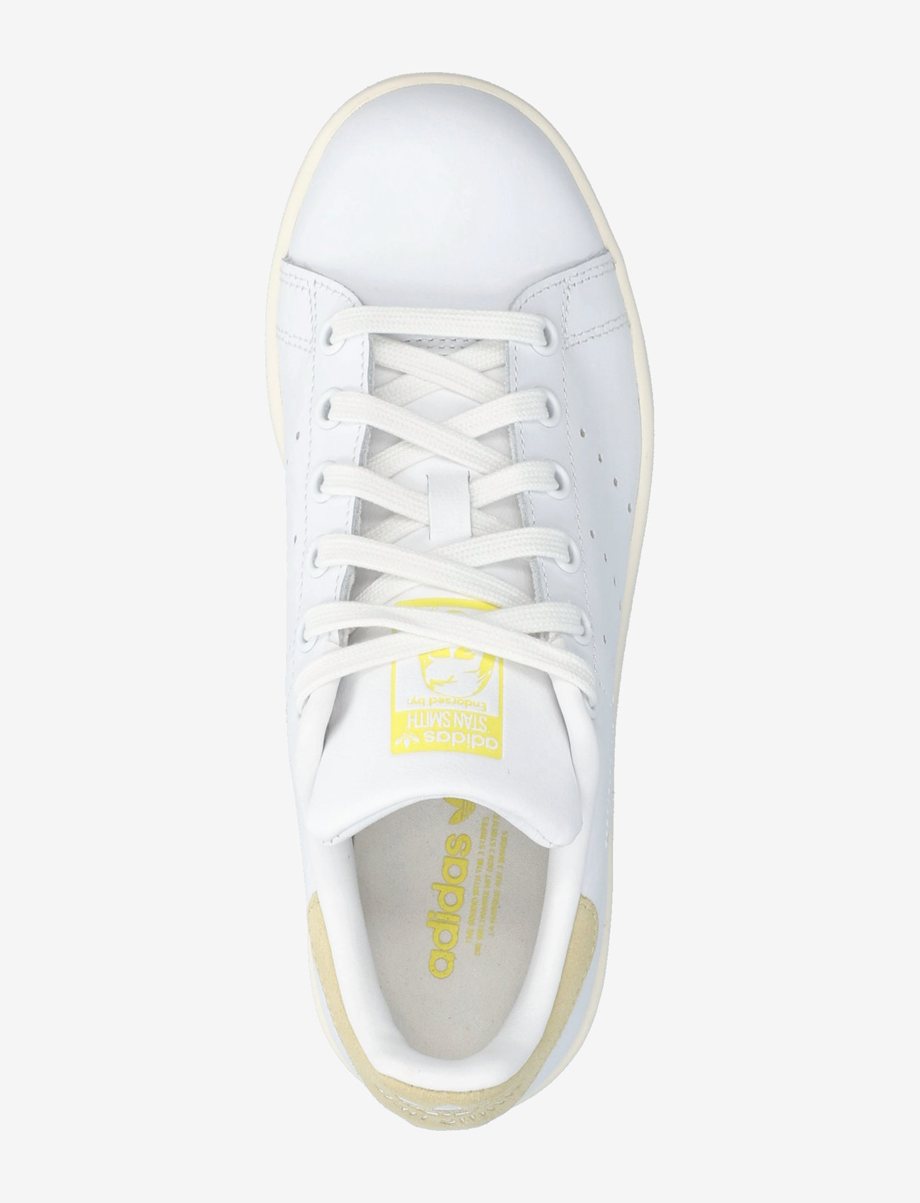 adidas Originals - STAN SMITH W - lave sneakers - ftwwht/powyel/pursul - 3