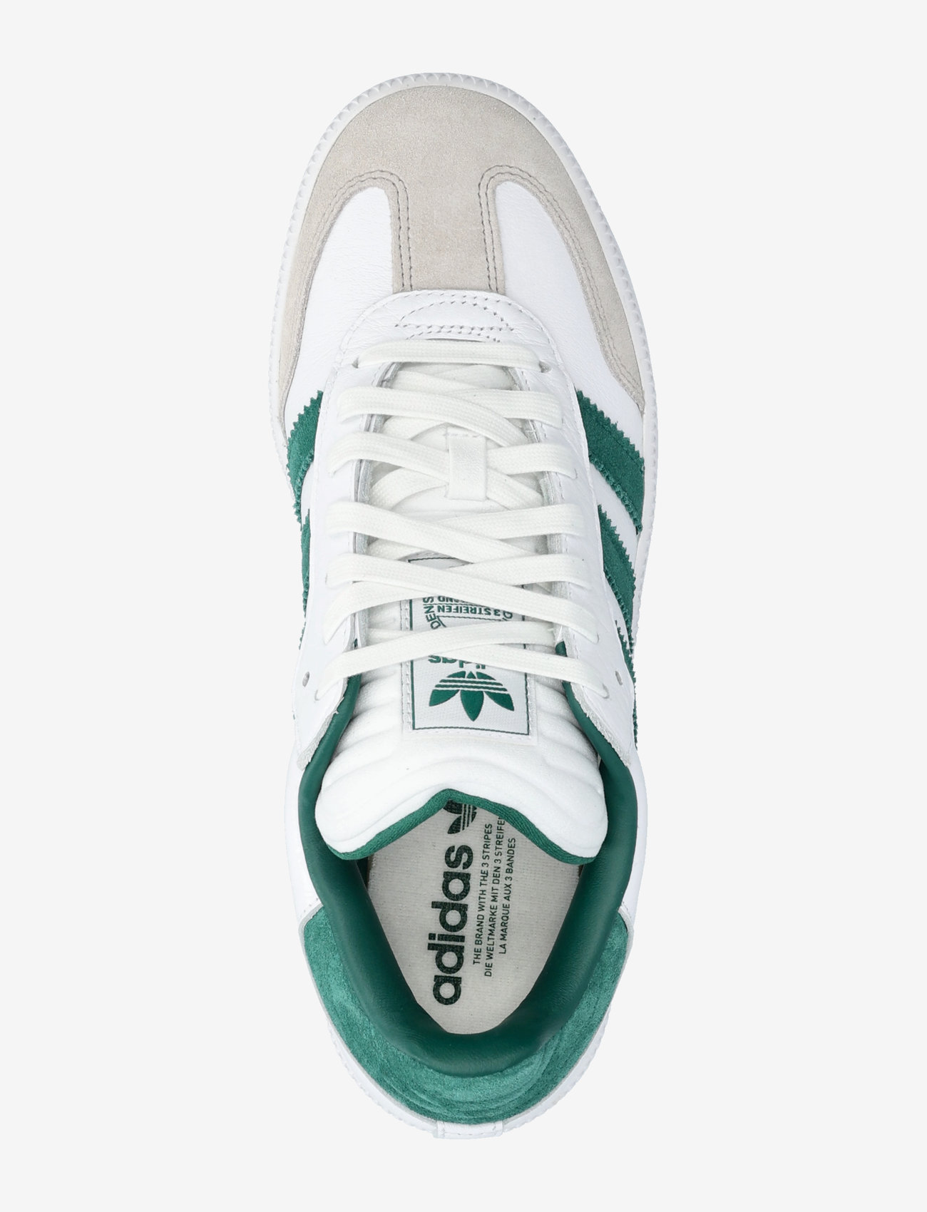 adidas Originals - SAMBA XLG - ftwwht/cgreen/cgrani - 3