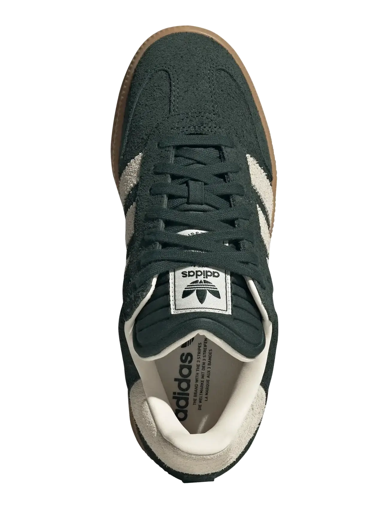 adidas Originals - SAMBA XLG - shagrn/cwhite/gum3 - 4