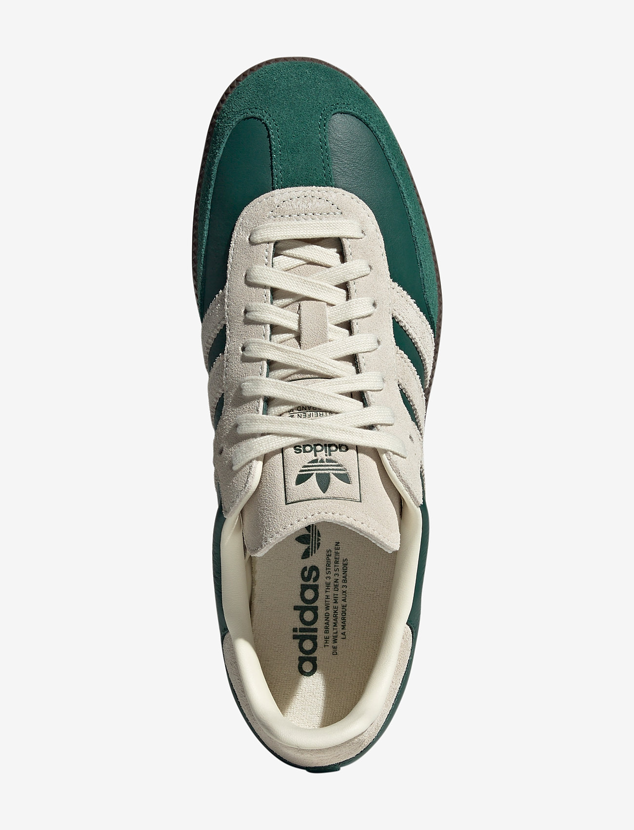adidas Originals - SAMBA OG - kõrge säärega tossud - cgreen/crewht/gum5 - 4
