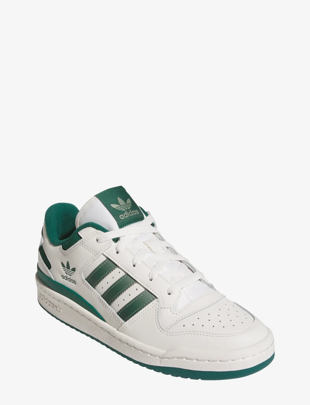 adidas Originals - FORUM LOW CL - lave sneakers - clowhi/cgreen/silgrn - 0