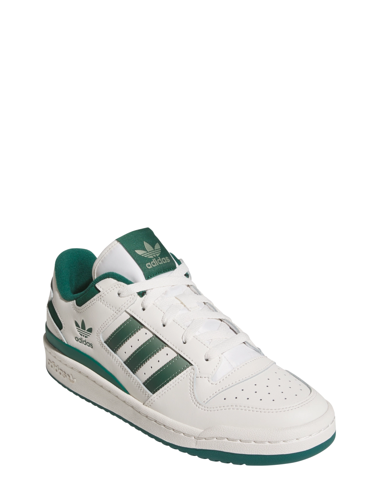 adidas Originals - FORUM LOW CL - niedriger schnitt - clowhi/cgreen/silgrn - 0