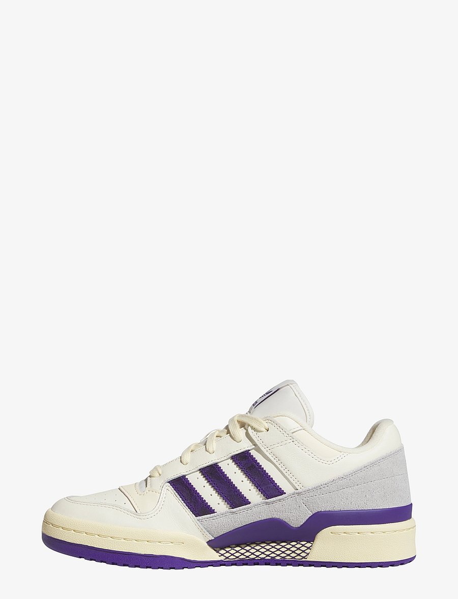 adidas Originals - FORUM LOW CL - niedriger schnitt - crewht/cpurpl/warvan - 2