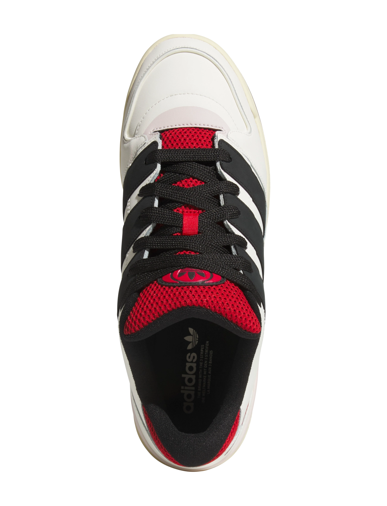 adidas Originals - FORUM2000 - lav ankel - owhite/cblack/easyel - 4