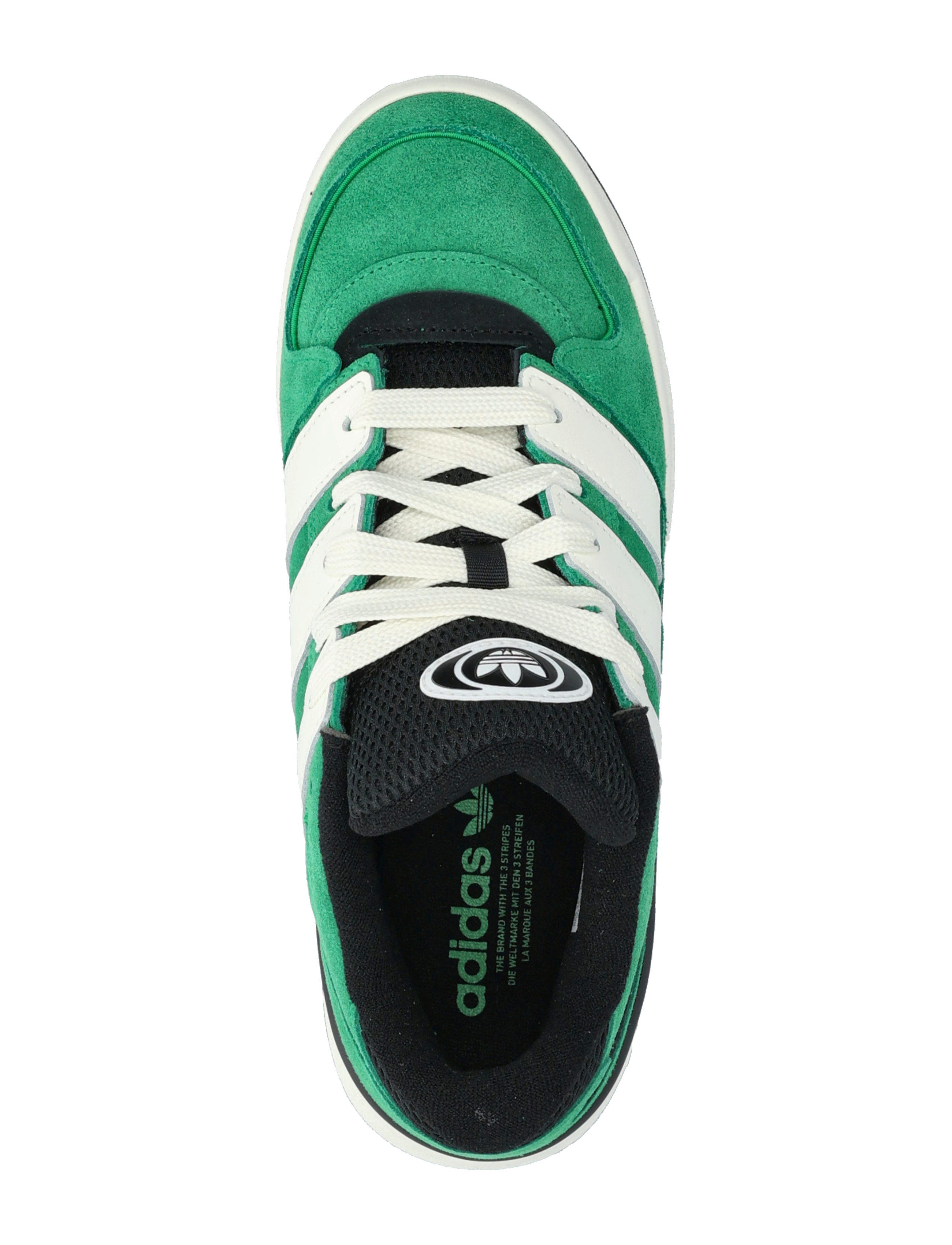 adidas Originals - FORUM2000 - låga sneakers - green/owhite/cblack - 3