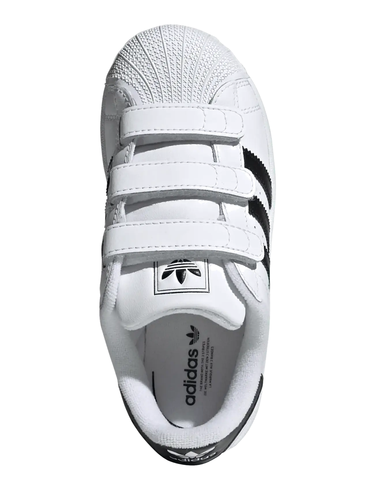 adidas Originals - SUPERSTAR II CF C - lágir strigaskór - ftwwht/cblack/ftwwht - 5