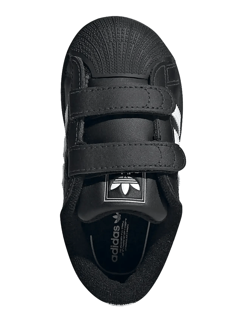 adidas Originals - SUPERSTAR II CF I - low-top sneakers - cblack/ftwwht/cblack - 5