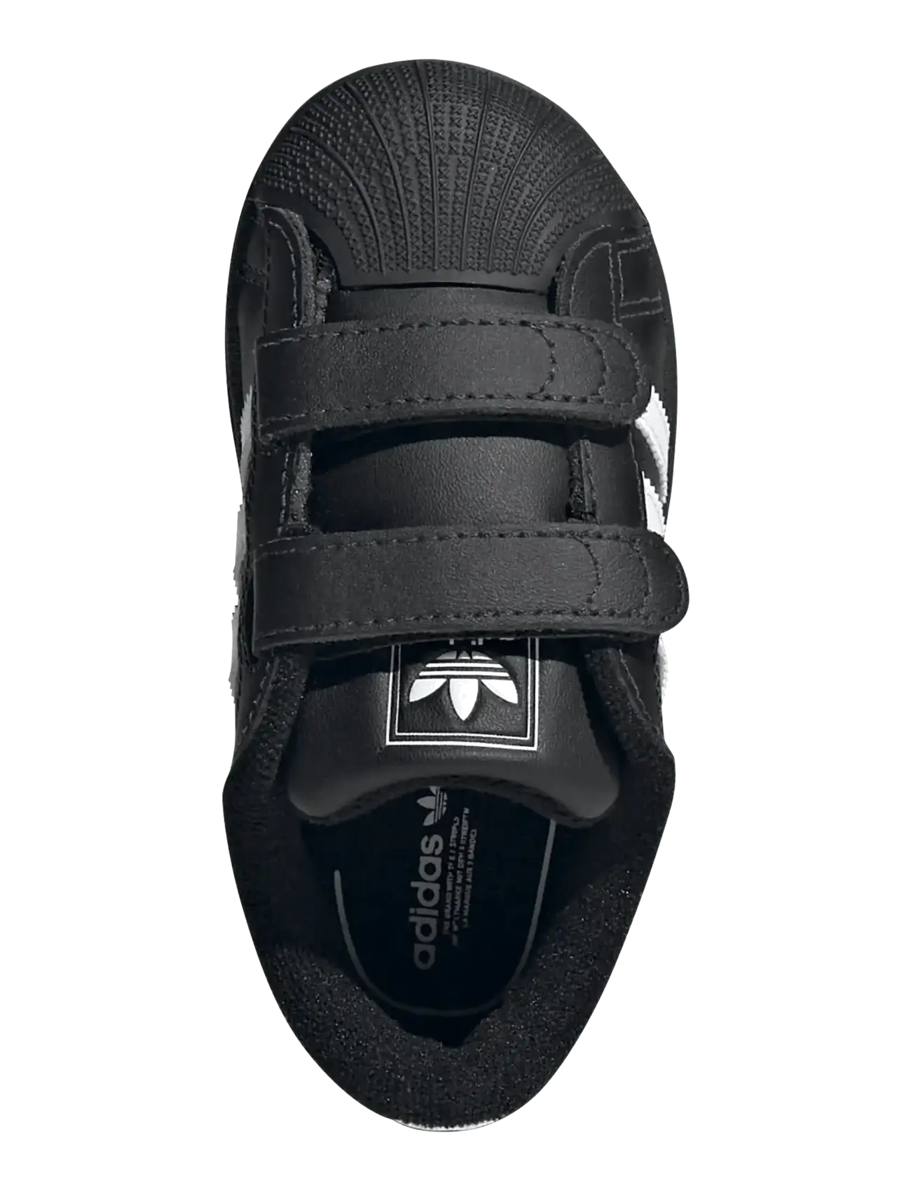 adidas Originals - SUPERSTAR II CF I - ar zemu augšdaļu - cblack/ftwwht/cblack - 5