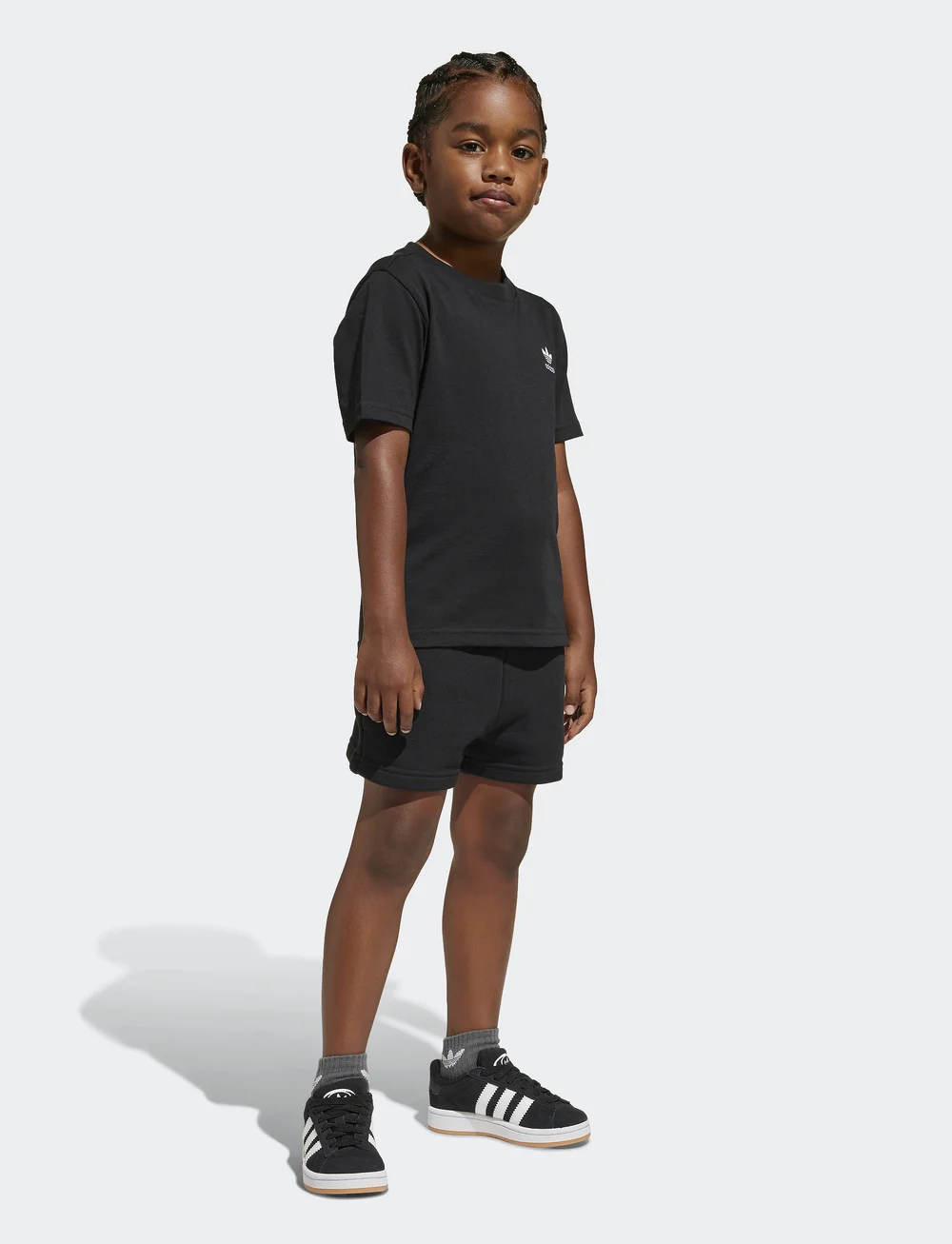 adidas Originals - SHORT TEE SET - 2-piece sets - black - 2