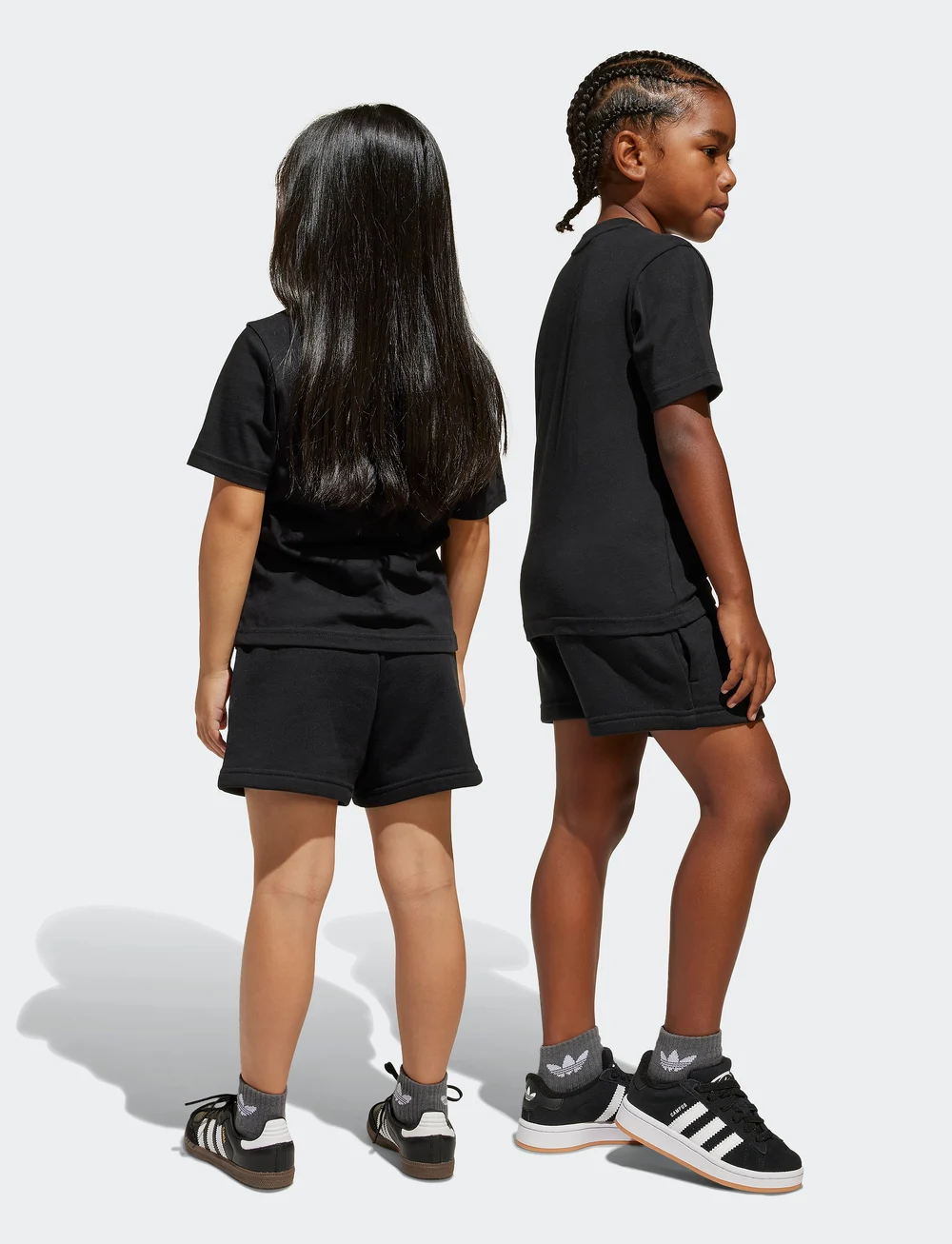 adidas Originals - SHORT TEE SET - 2-piece sets - black - 4