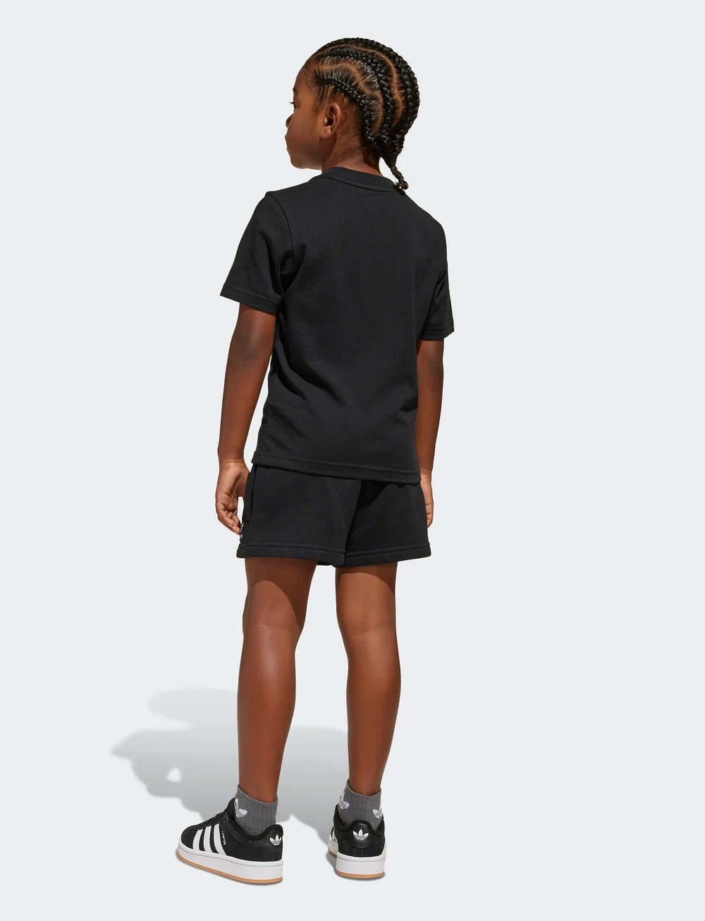 adidas Originals - SHORT TEE SET - 2-piece sets - black - 5