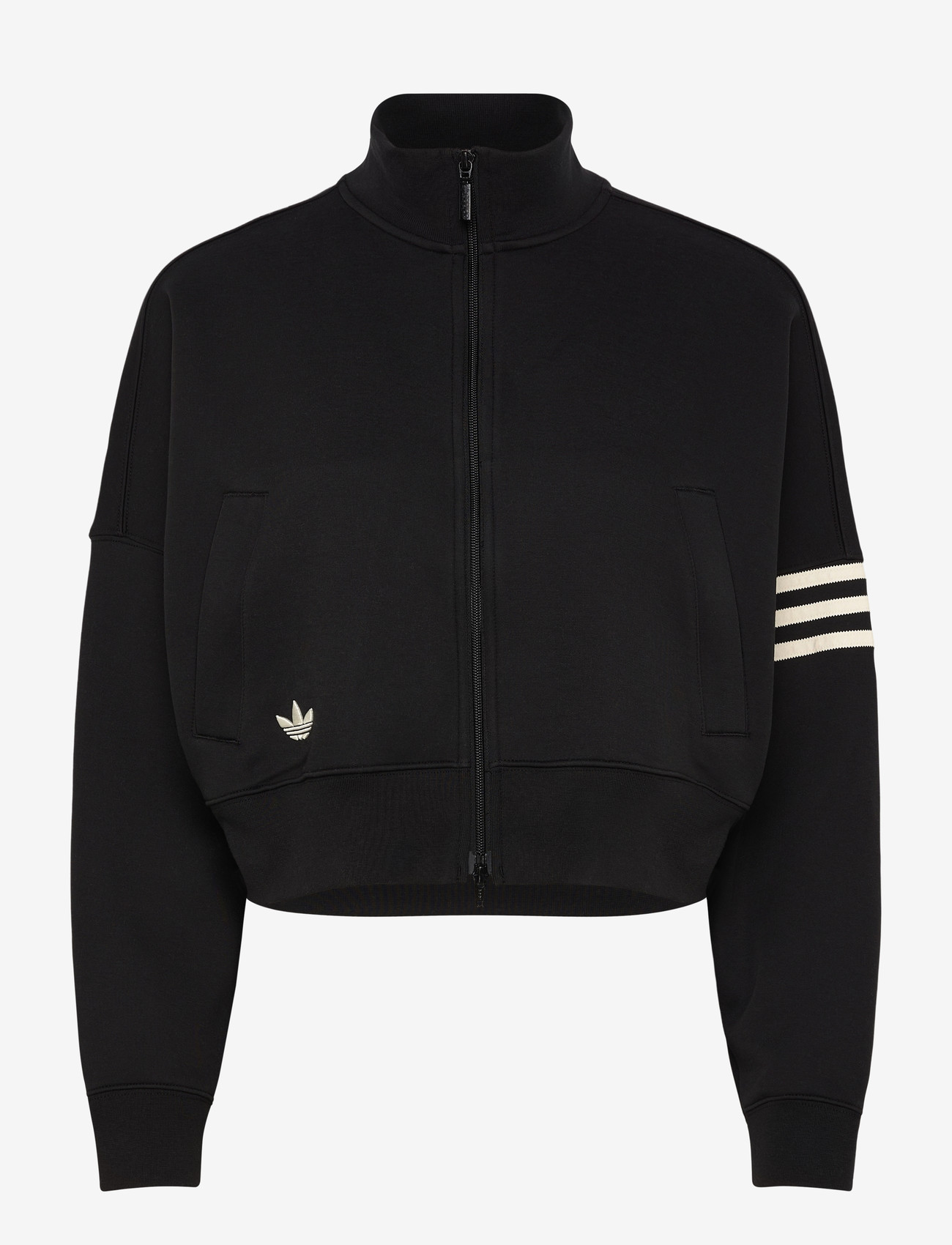 adidas Originals - NEUCL TRACKTOP - megztiniai ir džemperiai - black/crewht - 1