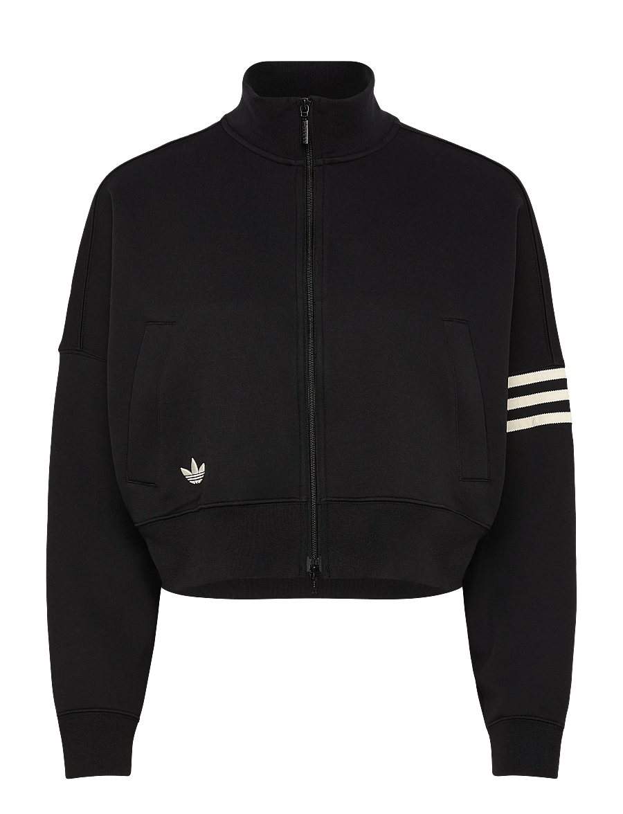 adidas Originals - NEUCL TRACKTOP - tops - black/crewht - 1
