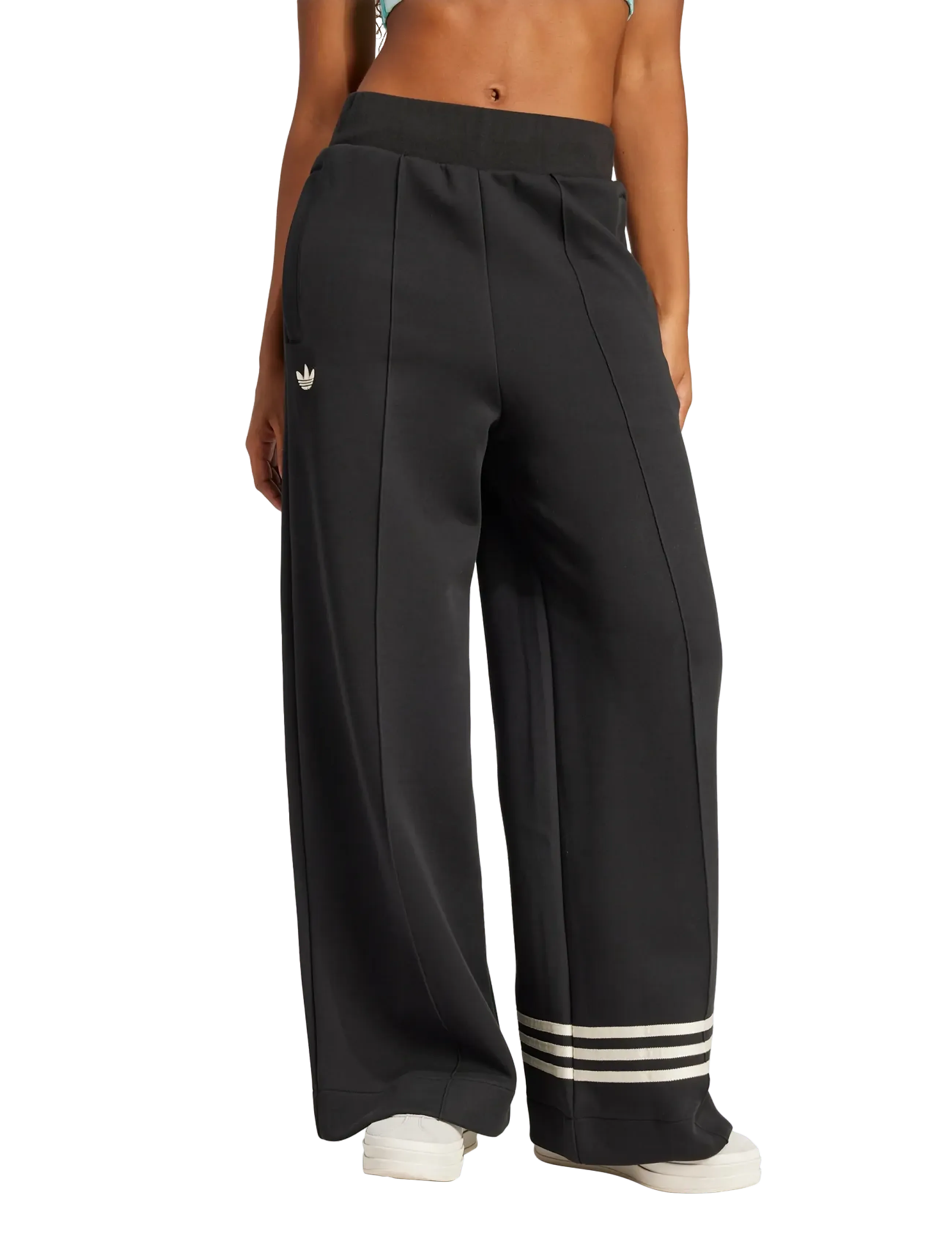 adidas Originals - NEUCL TRACKPANT - hversdags buxur - black/crewht - 3