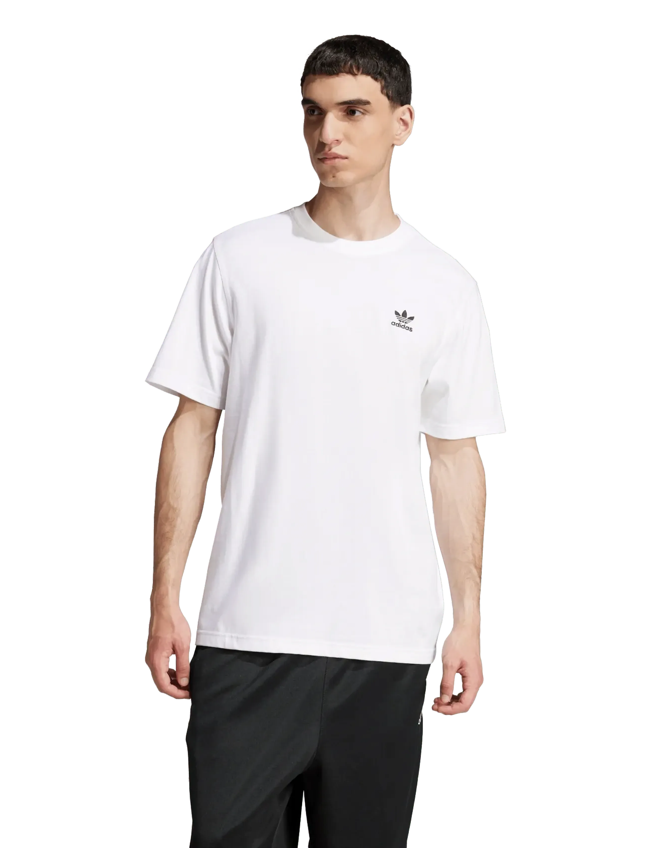 adidas Originals - TREFOIL ESS TEE - t-shirts - white - 2