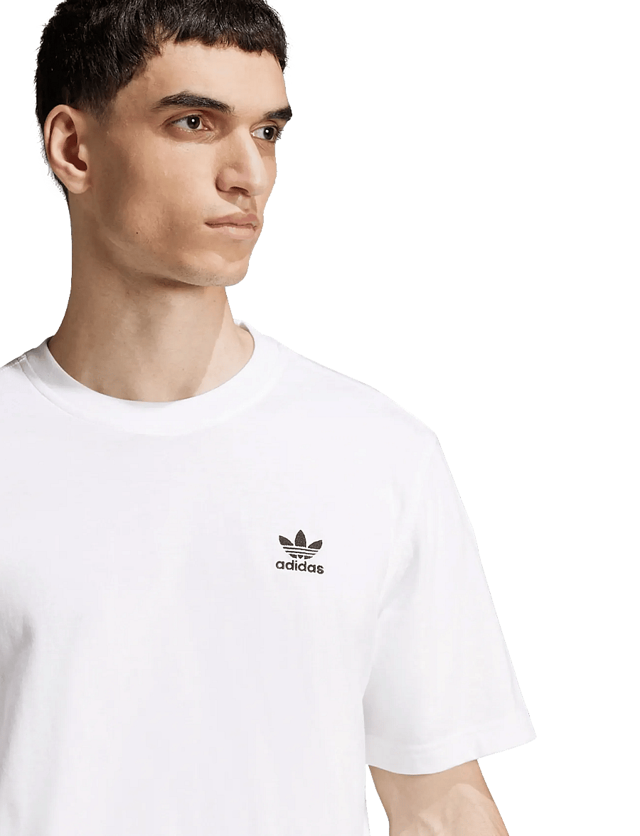 adidas Originals - TREFOIL ESS TEE - tops & t-shirts - white - 3