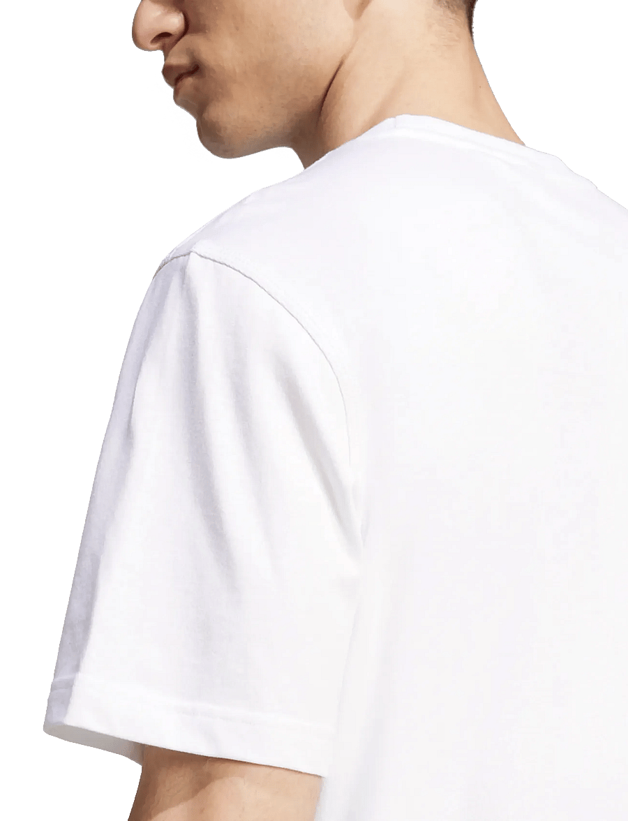 adidas Originals - TREFOIL ESS TEE - tops & t-shirts - white - 4