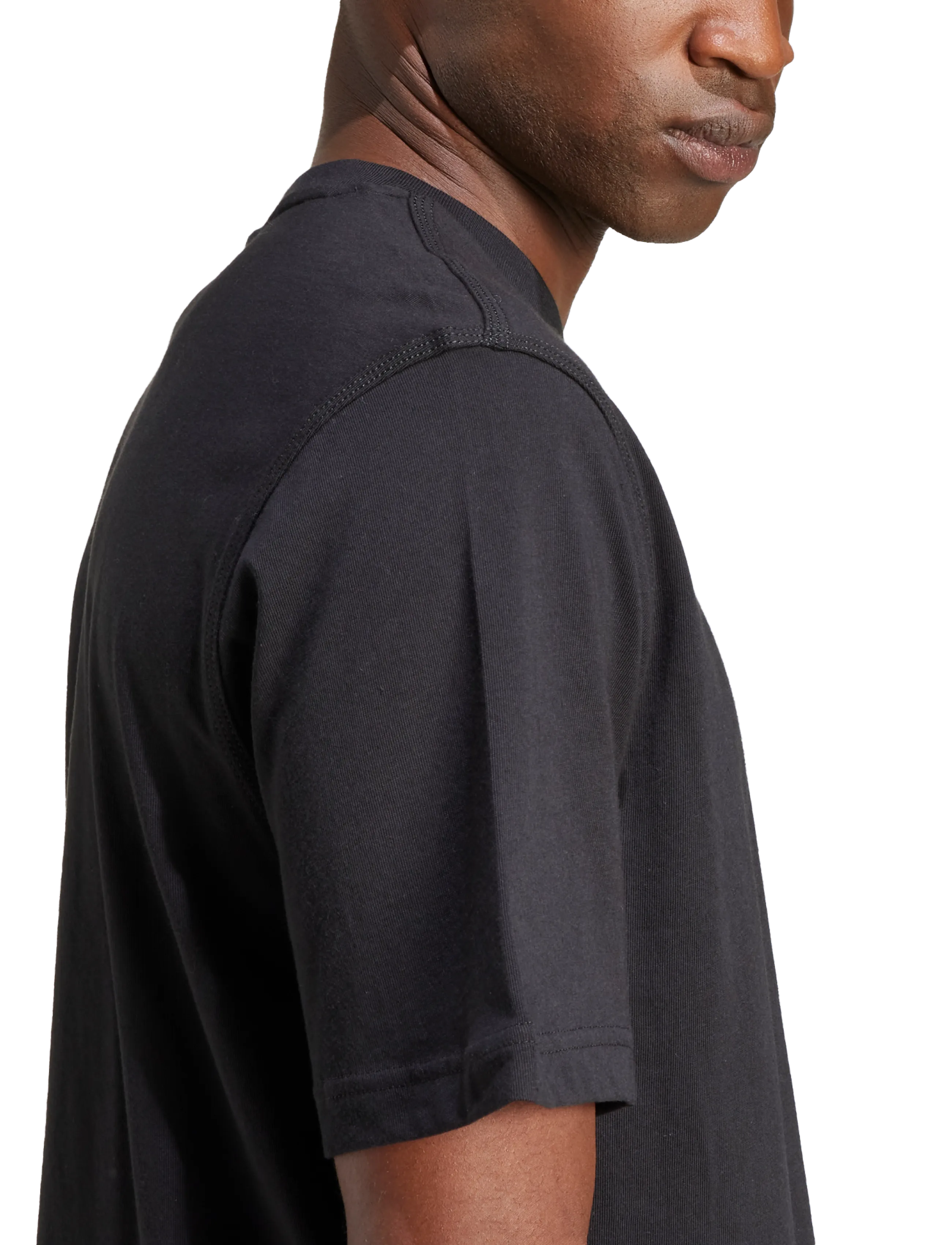 adidas Originals - TREFOIL ESS TEE - topit & t-paidat - black - 4