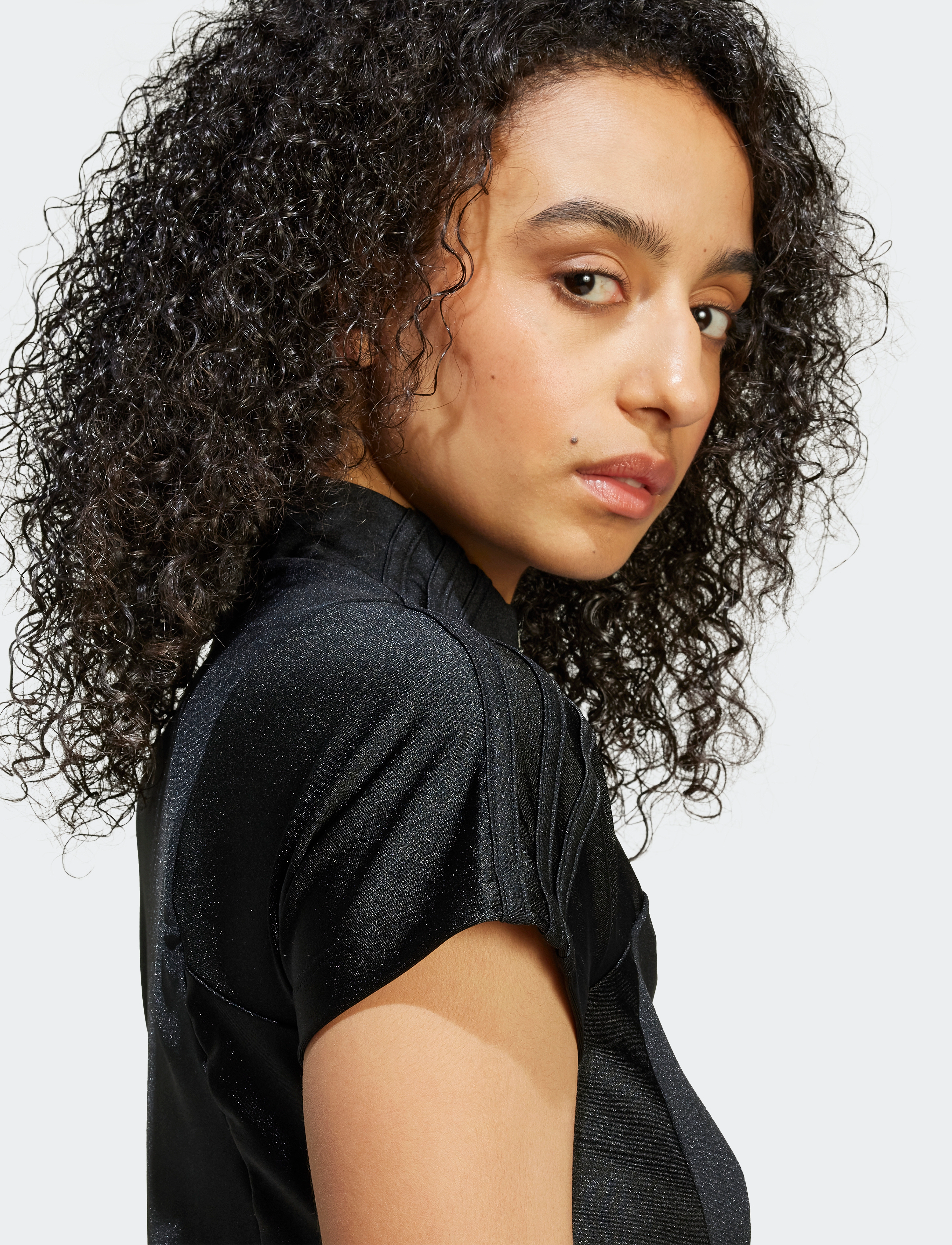 adidas Originals - ZIP CROPTOP - t-paidat - black - 5