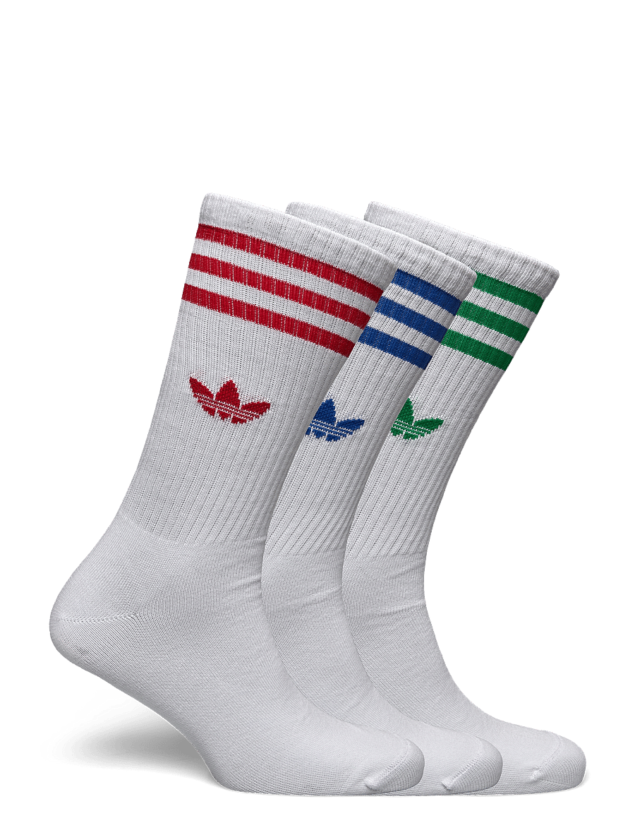 adidas Originals - HIGH CREW SOCK - white/betsca/blue/gre - 1