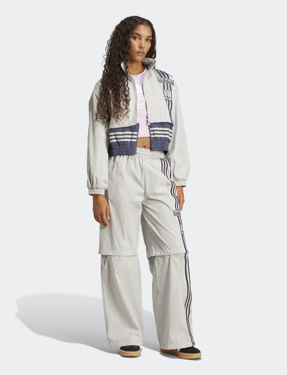 adidas Originals - WOVEN TRACKPANT - vabaajapüksid - gretwo - 0