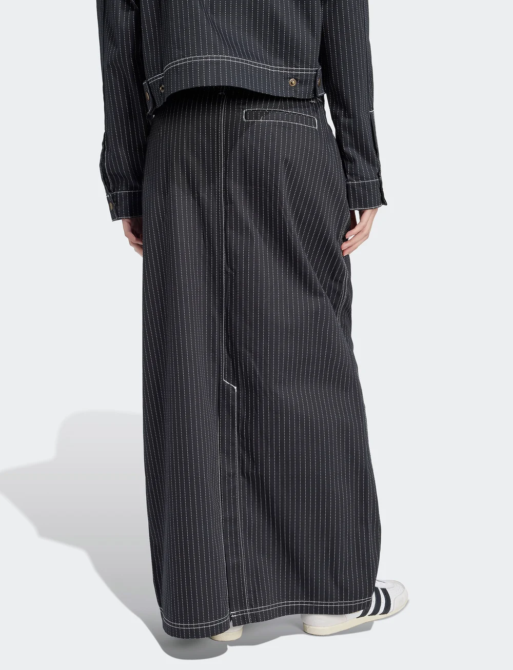 adidas Originals - AOP MAXI SKIRT - kleider & röcke - carbon - 4