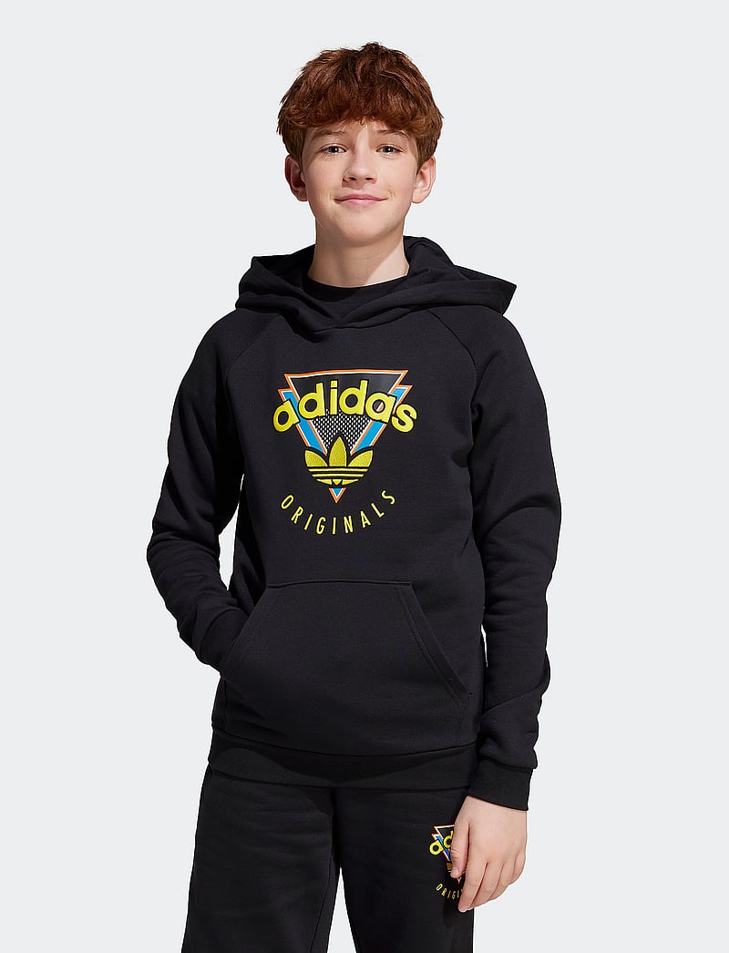 adidas Originals - HOODIE FL - kapuzenpullover - black - 0