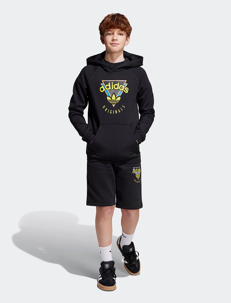adidas Originals - HOODIE FL - kapuzenpullover - black - 4