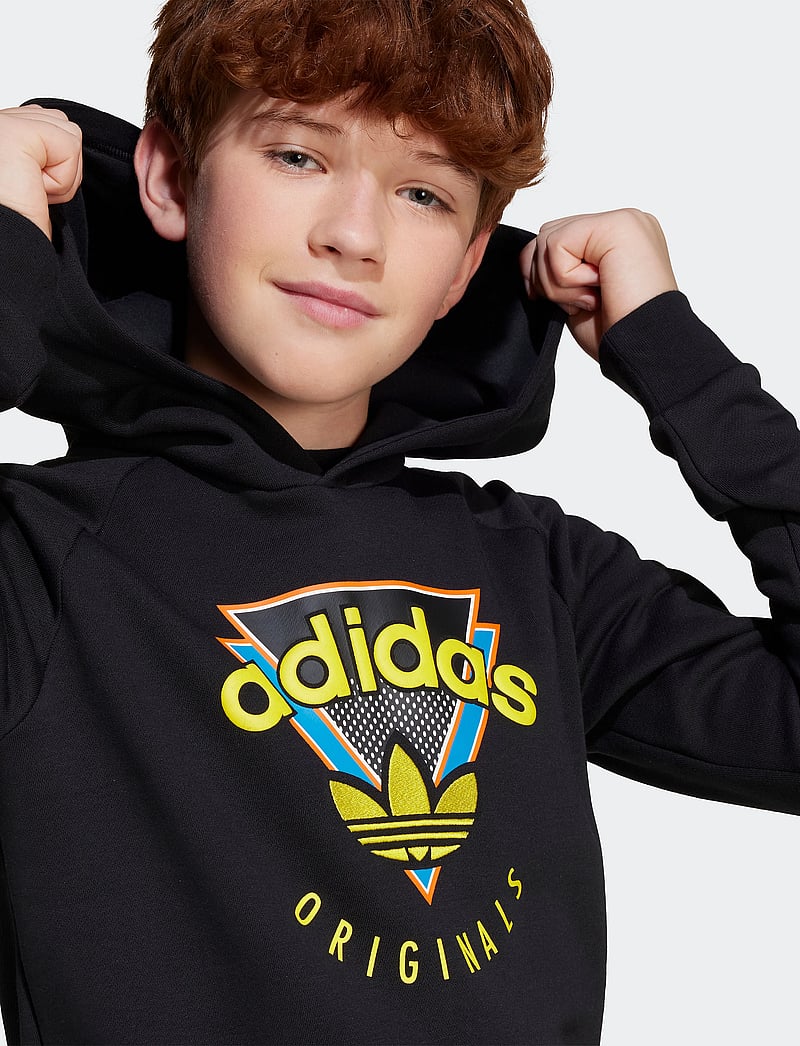 adidas Originals - HOODIE FL - kapuzenpullover - black - 5