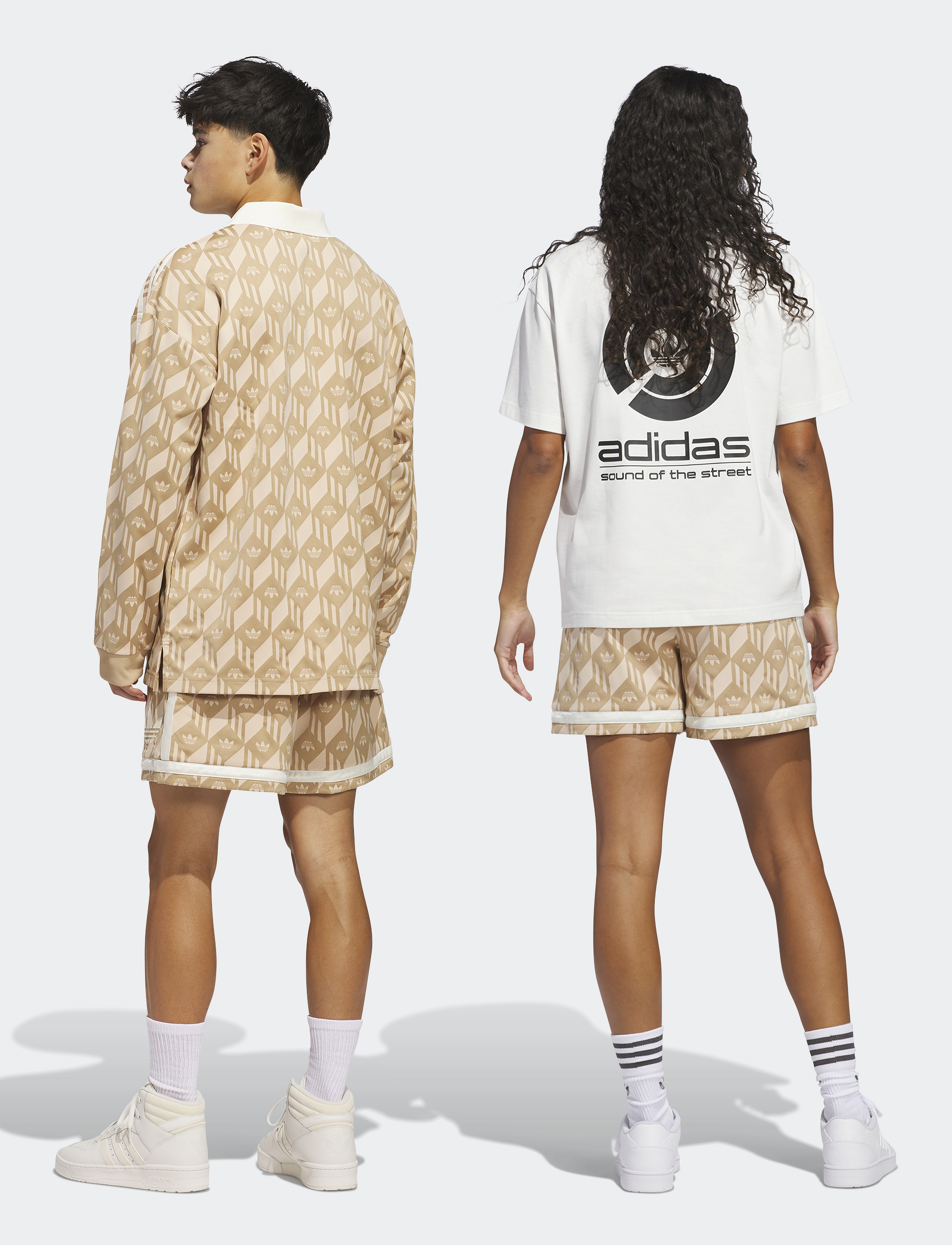 adidas Originals - Jacquared Short - freizeit shorts - sanstr - 3